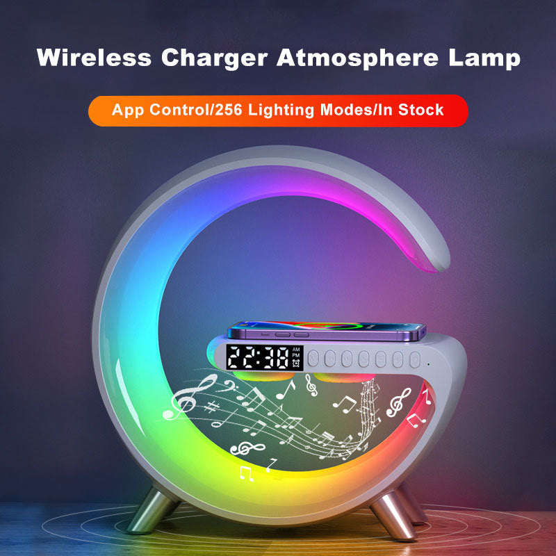 GlowWave G-Lamp: Smart Light, Speaker & Charger